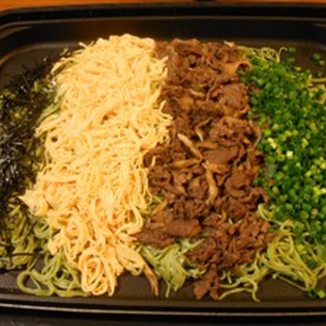 １２月３１日の夕飯　***　我が家今年最後の夕飯はやっぱり　瓦そば　***