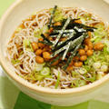シンプルおいしい〜納豆そば〜