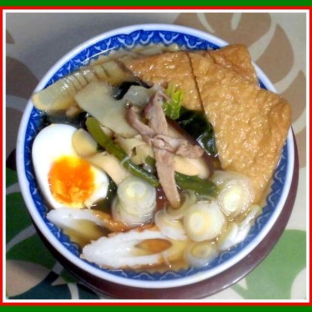 日本蕎麦でブランチ