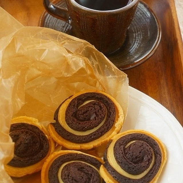 パイ＆チョコサブレの渦巻きクッキー