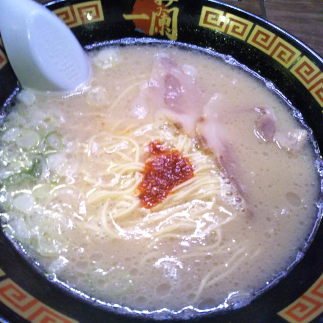 ラーメン☆久しぶりの一蘭のラーメン