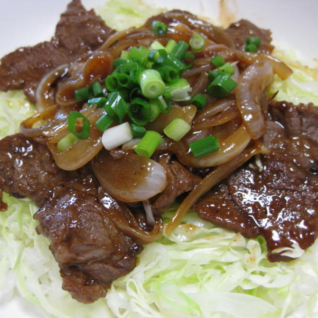 「元祖肉どろぼう」で作る焼肉丼