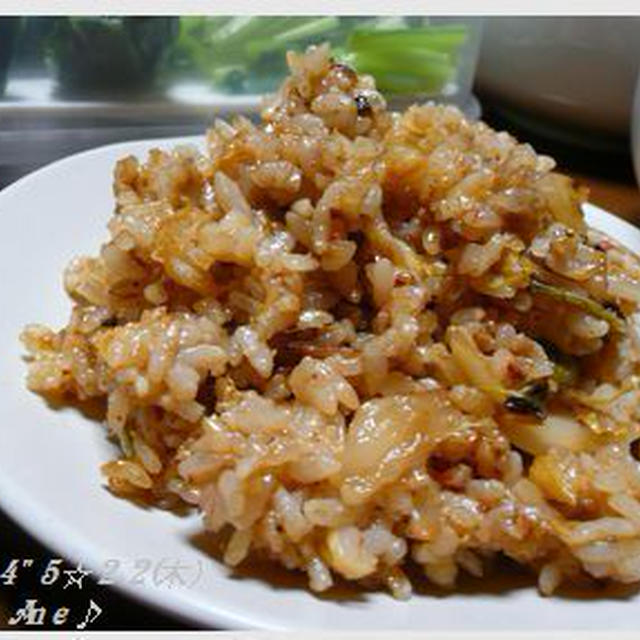 キムチ炒飯♪