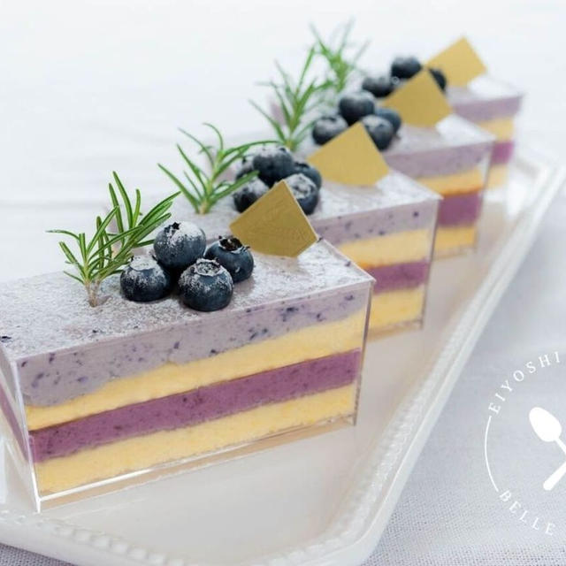 夏が旬♪ブルーベリームースケーキのレシピ・作り方