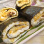 粒マスマヨがアクセント♪　薄焼きたまごの海苔巻き