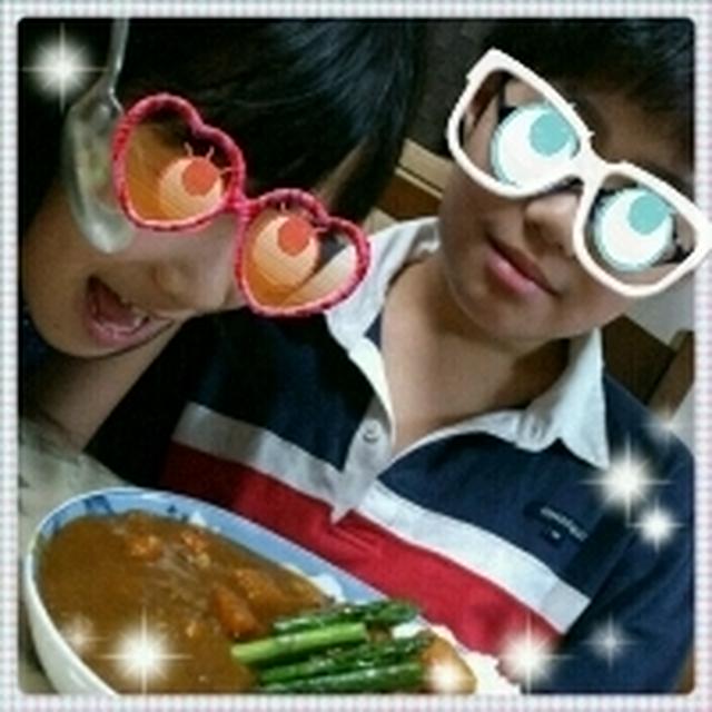 最初から最後まで一人作った初めての料理。大人からは出ないことがいっぱいなかぼちゃカレー♪