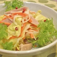 モニター✿ＧＡＢＡＮピンクペパーで春色サラダ