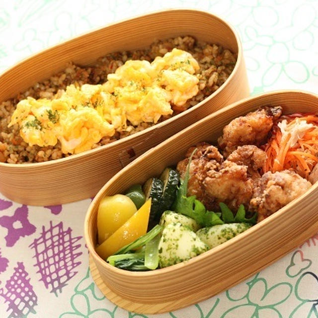 ドライカレーwithふわふわ玉子弁当★