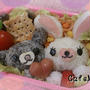 うさぎのモフィと子猫のソラのお弁当☆キャラ弁♪