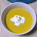 レンジで簡単すぎ、かぼちゃの冷製ポタージュスープ by 中村 有加利さん