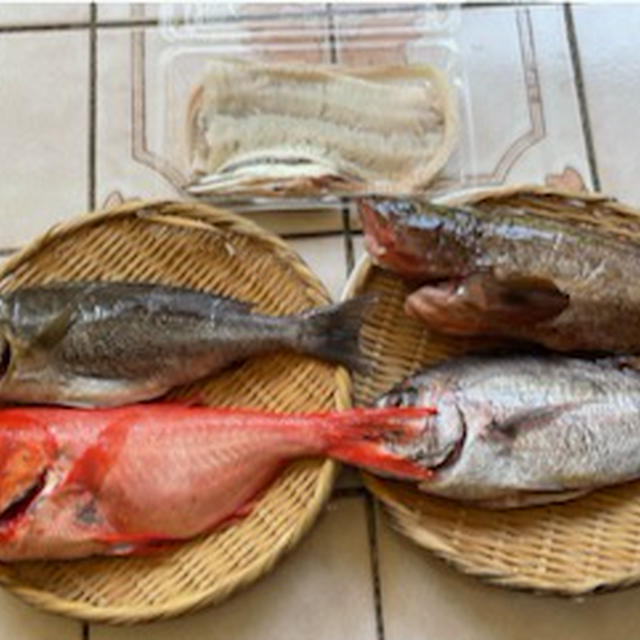 日本からの魚のお取り寄せ＿2025年6月＿金目鯛で四品＆鱧のお吸い物