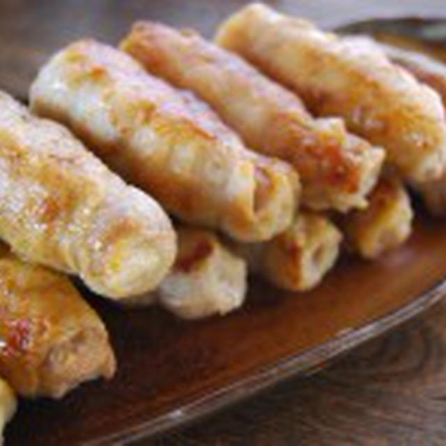 豚肉の梅しそチーズ巻き
