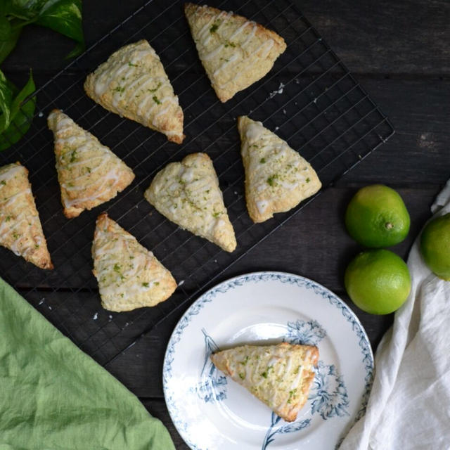 Coconut Lime Scones ココナッツライムスコーン