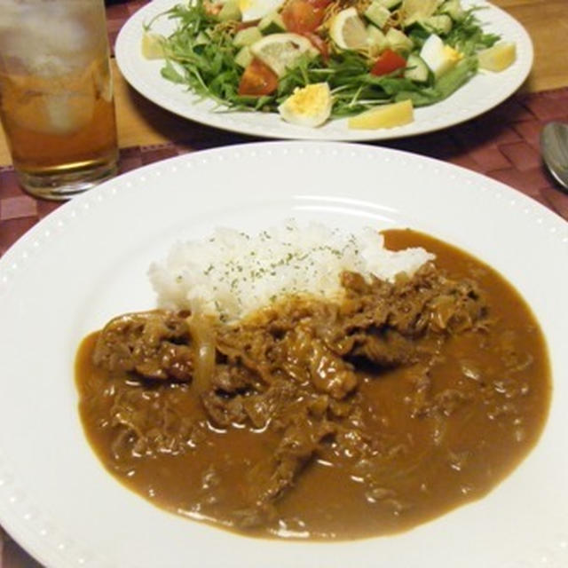 夕食はビーフストロガノフ☆レシピ付き