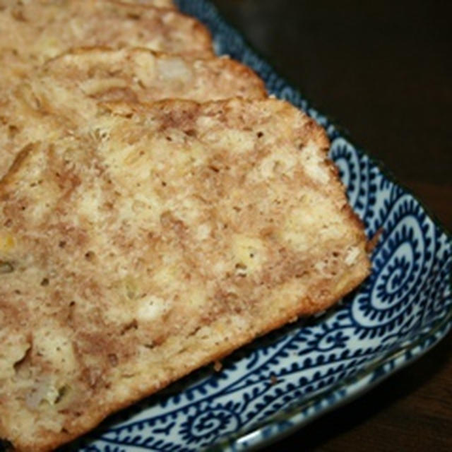 マーブルバナナケーキ