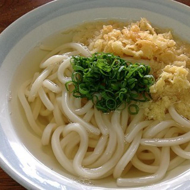 朝は天かすを楽しみたくて「あつあつ」
