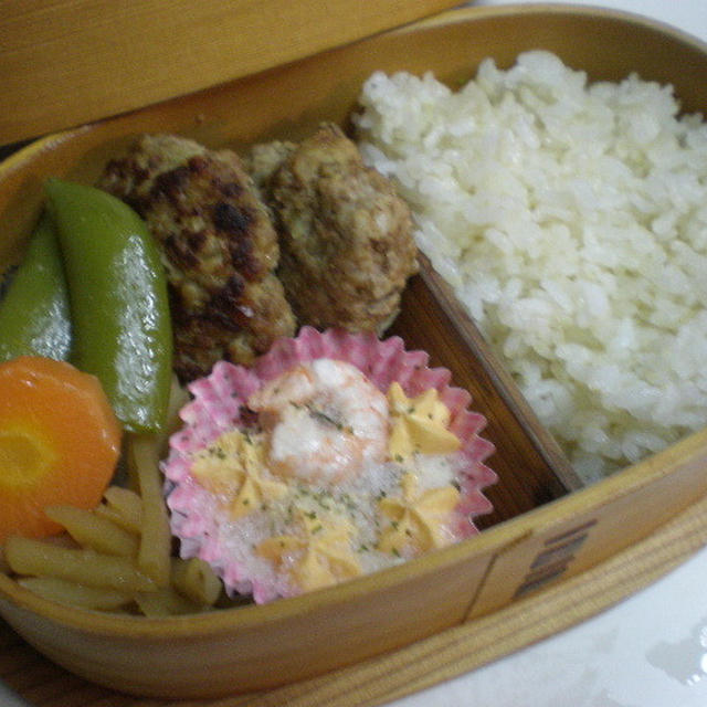 ハンバーグわっぱ弁当