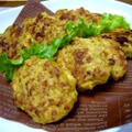 焼きナゲット　カレー風味 de 男子飯