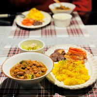 ひよこ豆スパイスカレーの献立