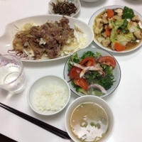 今日の晩ご飯〜♪