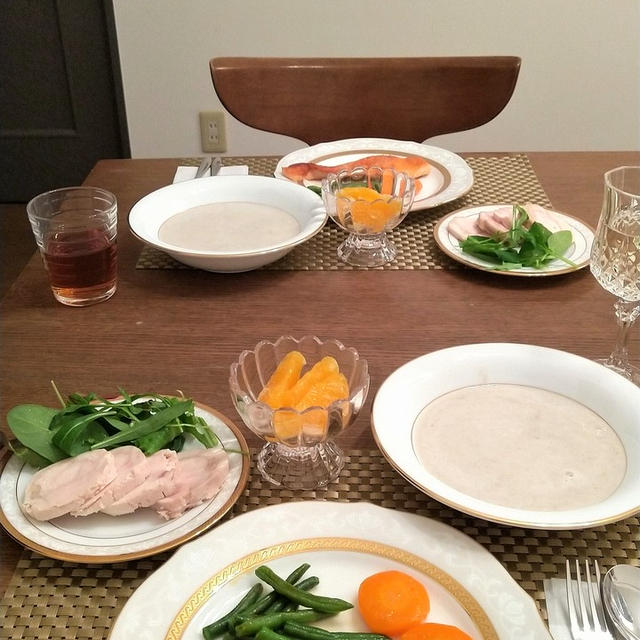 鮭のムニエルと鶏ハムの献立 ちょっと減量できました By バタコさん レシピブログ 料理ブログのレシピ満載