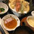 会食は天ぷらでした