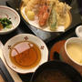 会食は天ぷらでした