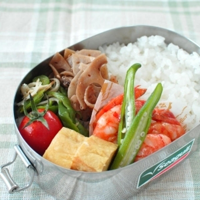 【海老のスイートチリソース炒め弁当、と面白かった本】