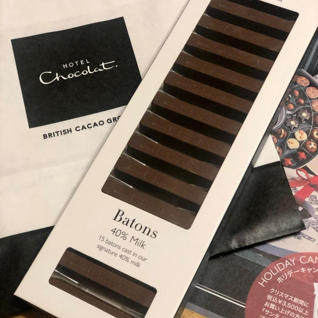 ホテルショコラのミルクチョコレート