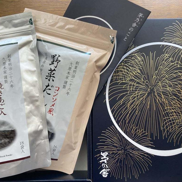 茅乃舎のだしで麺つゆ♪