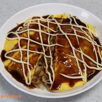 『キャベツとうす揚げのとん平焼き風』～簡単ヘルシー・節約料理・おつまみに～