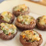 ＊【レシピ】簡単おつまみ♡しいたけのねぎぽんチーズ焼き＊