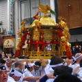 祇園祭、神興渡御へ。