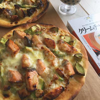 だしとスパイスの魔法ピザ！～其の２：鮭のクリームチャウダーピザ♪～