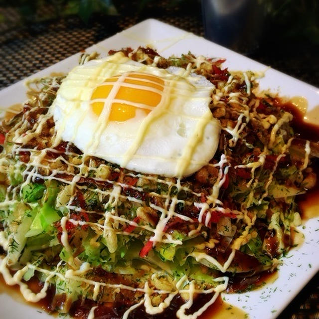 今月ピンチだぁ！節約☆お好み焼き風炒めと『こんだてnote』