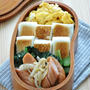 フライパン1つで4品作って朝の時短が叶う♪ウインナーと玉ねぎのソテーのっけ弁当