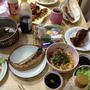 チキンカツ・イサギの刺身で晩酌