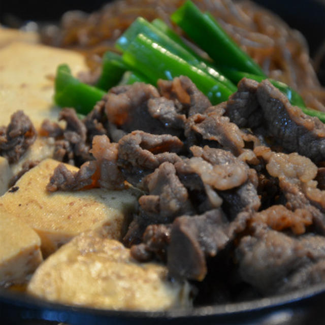 つくレポお礼♪とストウブですき焼き風肉豆腐♪豆腐モニター