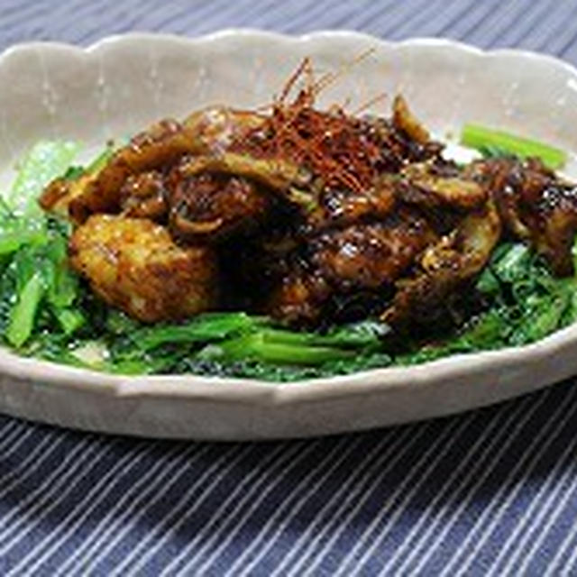 タラ魚と野菜とキノコのＸＯ醤
