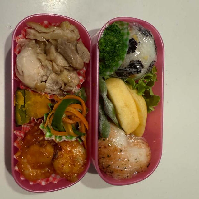 お弁当作りました