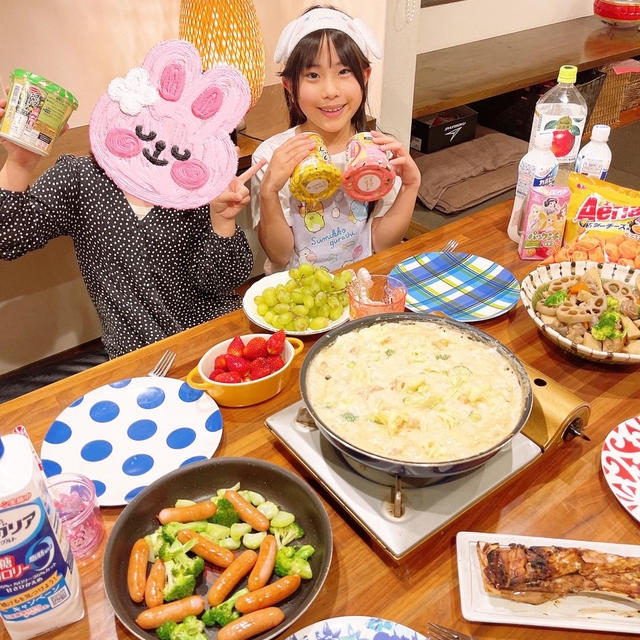 今日は映画パーティー&お泊まり会で〜す！！