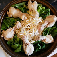 胡麻豆乳の白いシャンタン鍋