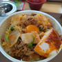 すき家の月見旨辛すきやき牛丼#私のごはん