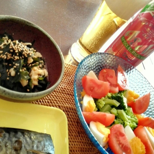 ビールで春気分♪