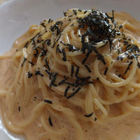 簡単なのにひと工夫で濃厚まろやかな明太子クリームパスタ！！