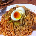 「ボスカイオーラのトマトソースパスタ」とか