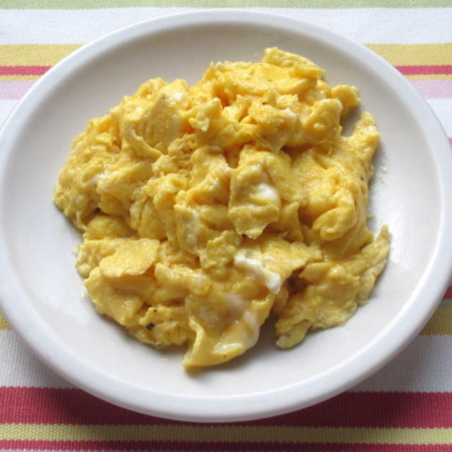 ＜イギリス料理・レシピ＞ スクランブル・エッグ【Scrambled Egg】