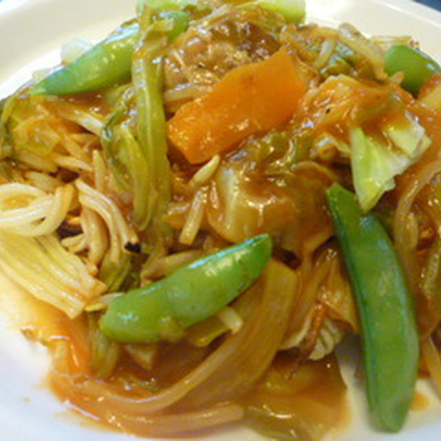 あんかけトマト焼きそば