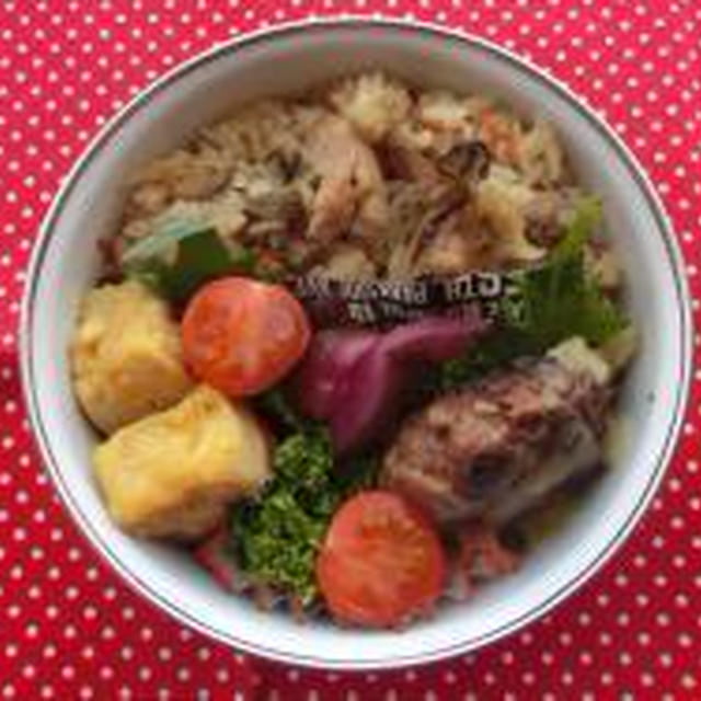 *牡蠣めし弁当♪