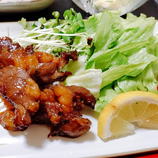”焼き肉”の晩ごはん